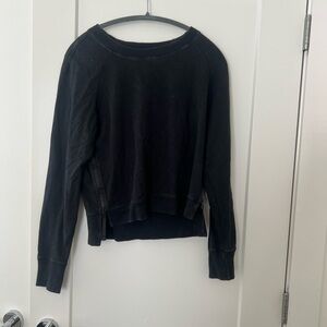 Lulu Lemon Black Long Sleeve Sweatshirt